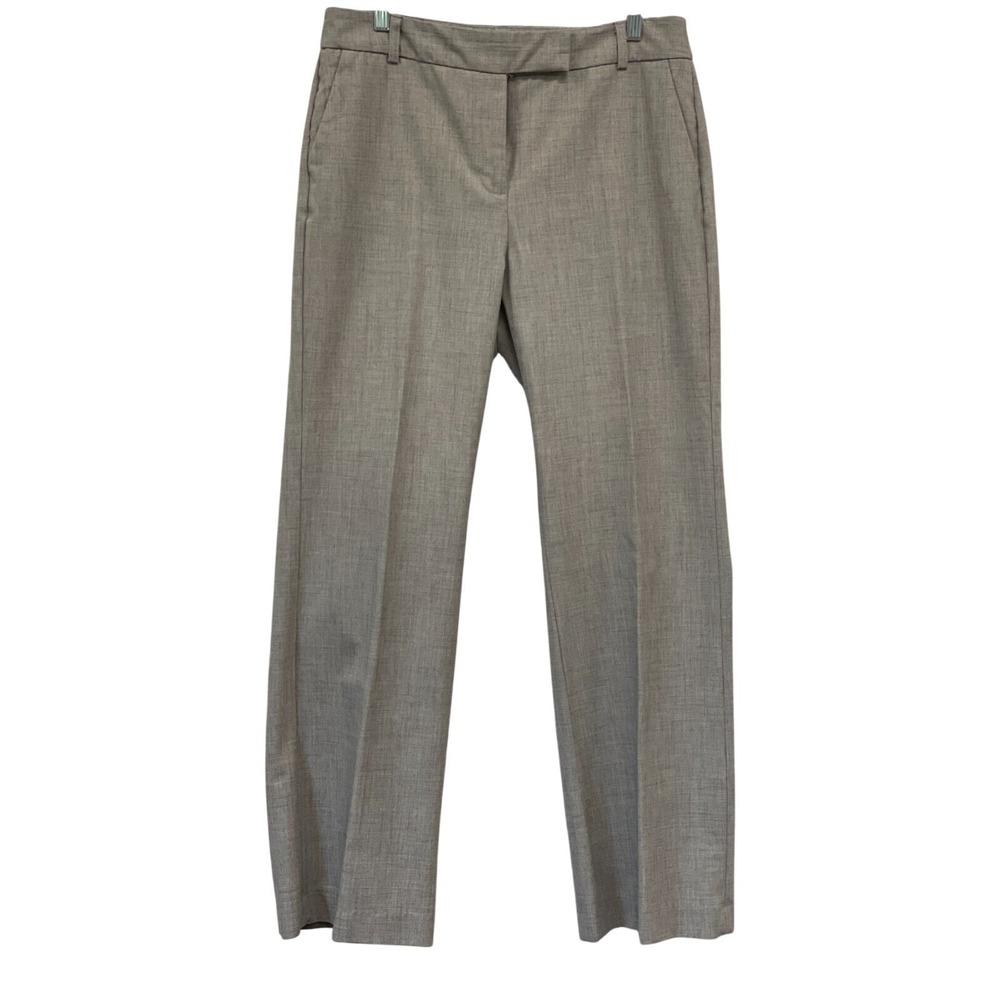 Charter Club Pant Shop Women's Gray Straight Leg Dress Pants Size 12